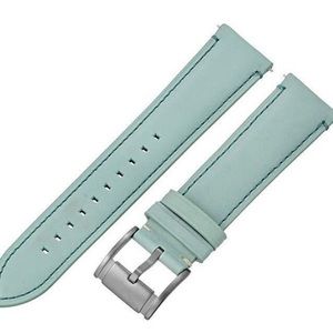 Mint 22MM Fossil Genuine Leather Watch Strap